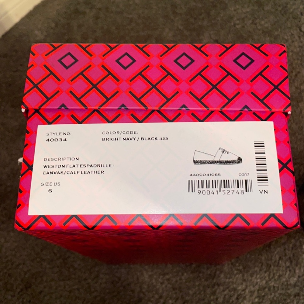 Tory Burch Weston espadrille sz6